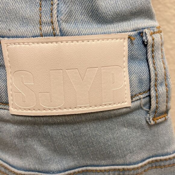 SJYP Denim Bustier Jumpsuit Small - Picture 7 of 8